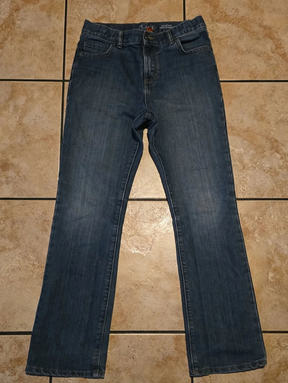 The Children's Place Blue Straight Jeans for Kids